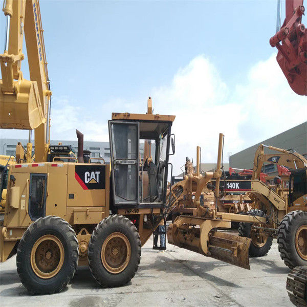 Caterpillar 140 Gc 모터 그레이더 17톤 CAT 140K 사용 Caterpillar 모터 그레이더