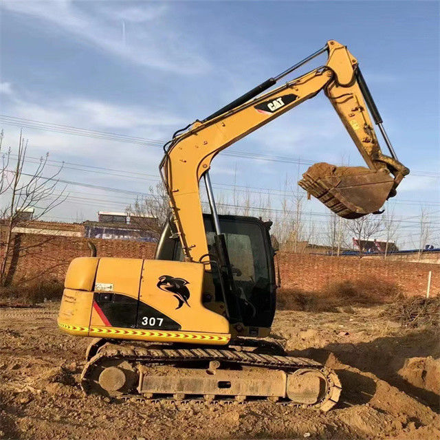 7 톤 거의 새로운 일본에서 수입 된 크롤러 발굴기 사용 된 리모델링 CAT 307 D