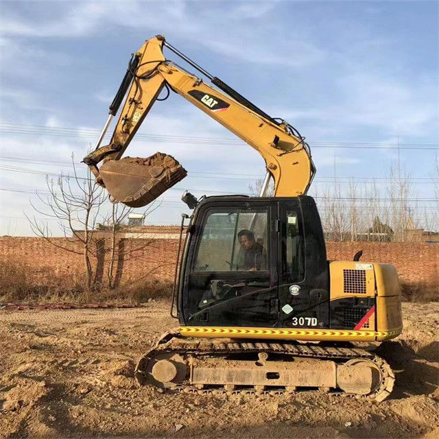 7 톤 거의 새로운 일본에서 수입 된 크롤러 발굴기 사용 된 리모델링 CAT 307 D