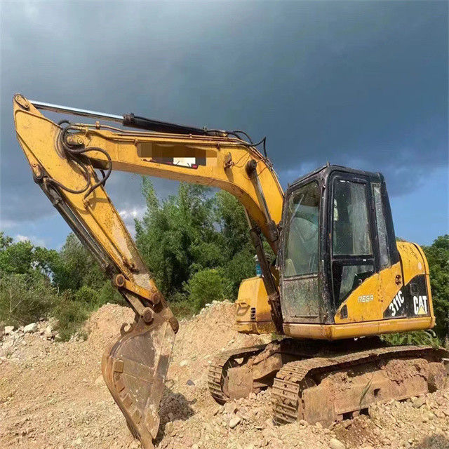 11.4 톤 거의 새로운 일본에서 수입 된 크롤러 발굴기 기계 사용 리모델링 CAT 311C