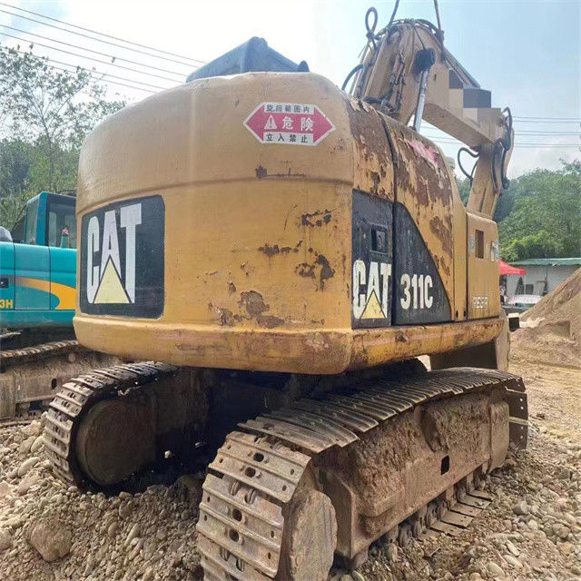 11.4 톤 거의 새로운 일본에서 수입 된 크롤러 발굴기 기계 사용 리모델링 CAT 311C