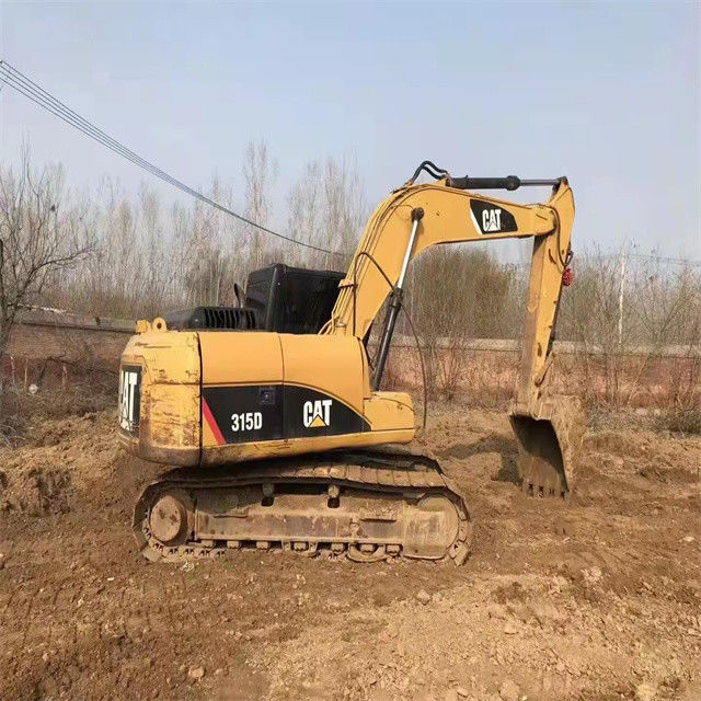 17.5 톤 거의 새로운 일본에서 수입 된 크롤러 발굴기 기계 사용 리모델링 CAT 315D