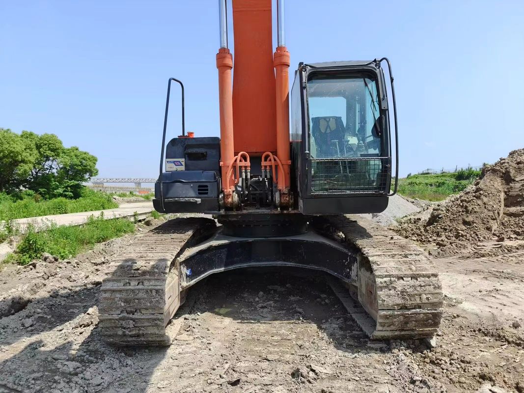 33.5 톤, 작업에 준비되어 있고, 일본에서 수입된 히타치 ZX 350H-5G를 잘 사용하고 있습니다.
