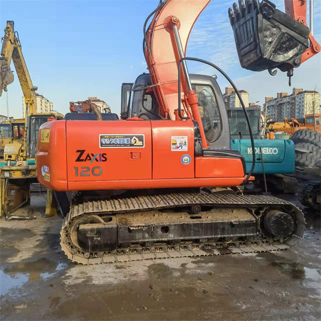 12.5 톤 미니 작업에 준비되어 있고 일본에서 수입된 히타치 ZX 120을 잘 사용하고 있습니다.