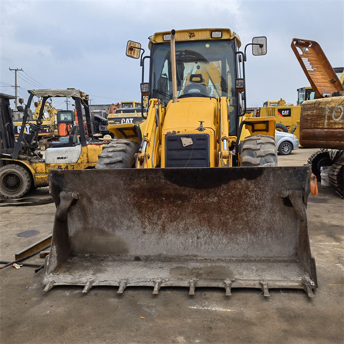 8톤 Jcb 4cx 배크호 로더 발굴기 사용 영국 8.18t 사용 중복형 로더