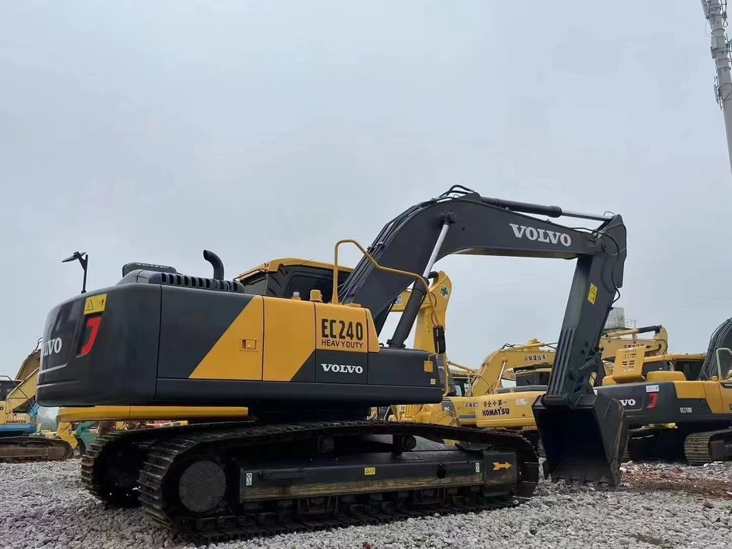 6.98m 파고 Volvo Ec240blc 발굴기 크롤러 발굴기 장비 트레이더 발굴기