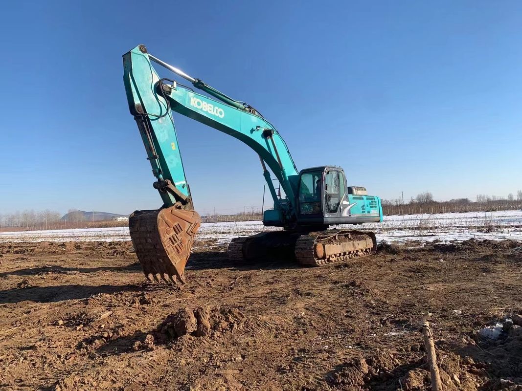 11.35m Max Reach Kobelco 350 Lc 8 9 10 발굴기 사용 무게 37.6t