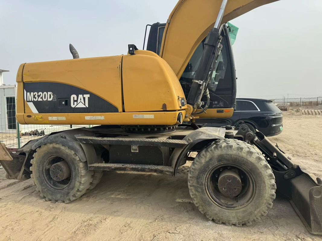 90% Caterpillar M317D2 고품질과 최고의 성능을 가진 사용 된 바퀴 발굴기 판매