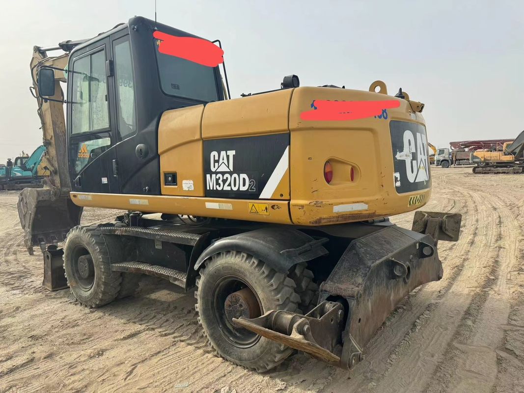 90% Caterpillar M317D2 고품질과 최고의 성능을 가진 사용 된 바퀴 발굴기 판매