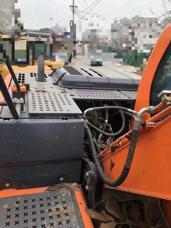 15 톤 한국 수입 90% 새로운 Doosan DX 140W 고품질과 최고의 성능을 가진 사용 된 바퀴 발굴기 판매