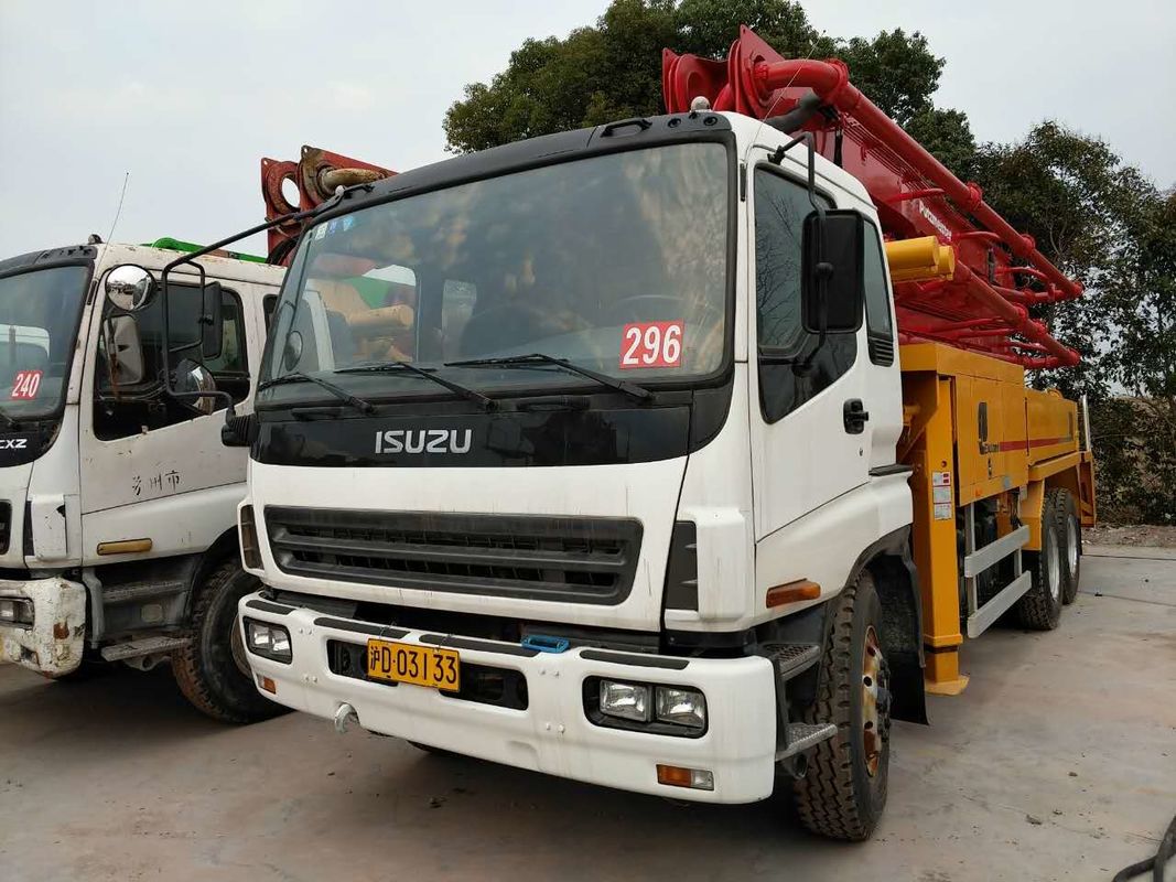 37M 작업 준비 독일 원본 Putzmeister M37 28 톤 펌프 트럭
