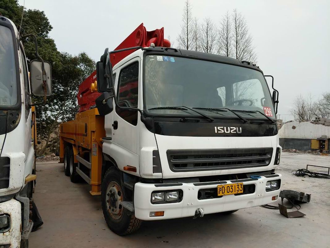 37M 작업 준비 독일 원본 Putzmeister M37 28 톤 펌프 트럭