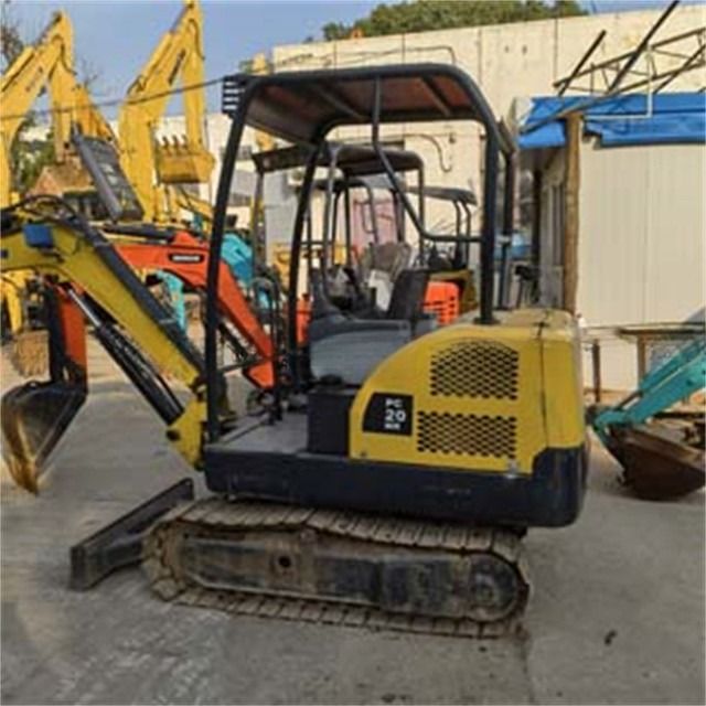 2 톤 사용 일본 코마쓰 PC 20 MR 크롤러 발굴기
