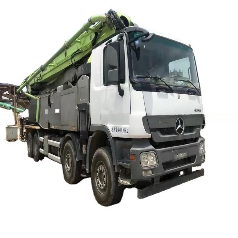 사용 된 Zoomlion 콘크리트 펌프 트럭 37m 42m 48m 52m 보증 및 최적의 성능