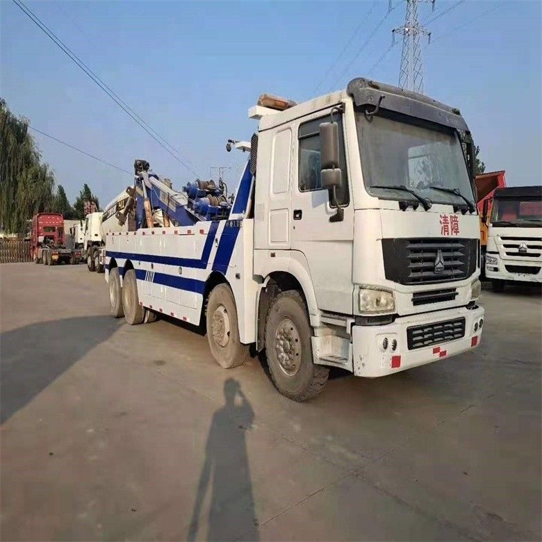 낮은 시간 사용 하 고 Howo 6*4 Wrecker 拖车 8*4 ISO9001 / CCC 인증을 가진 拖车