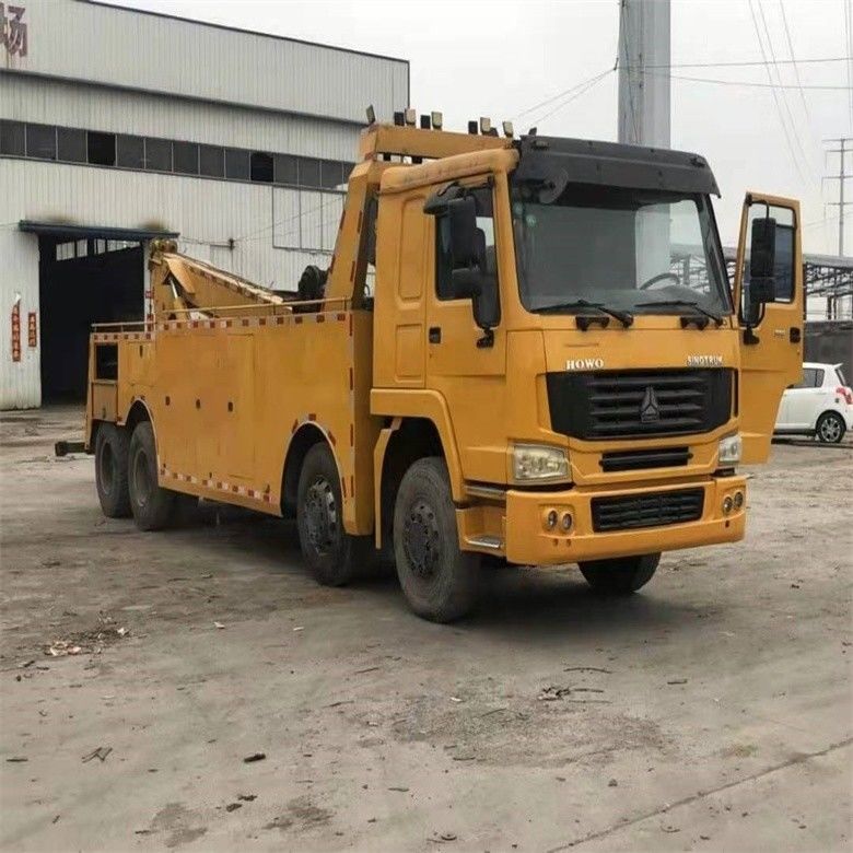 낮은 시간 사용 하 고 Howo 6*4 Wrecker 拖车 8*4 ISO9001 / CCC 인증을 가진 拖车