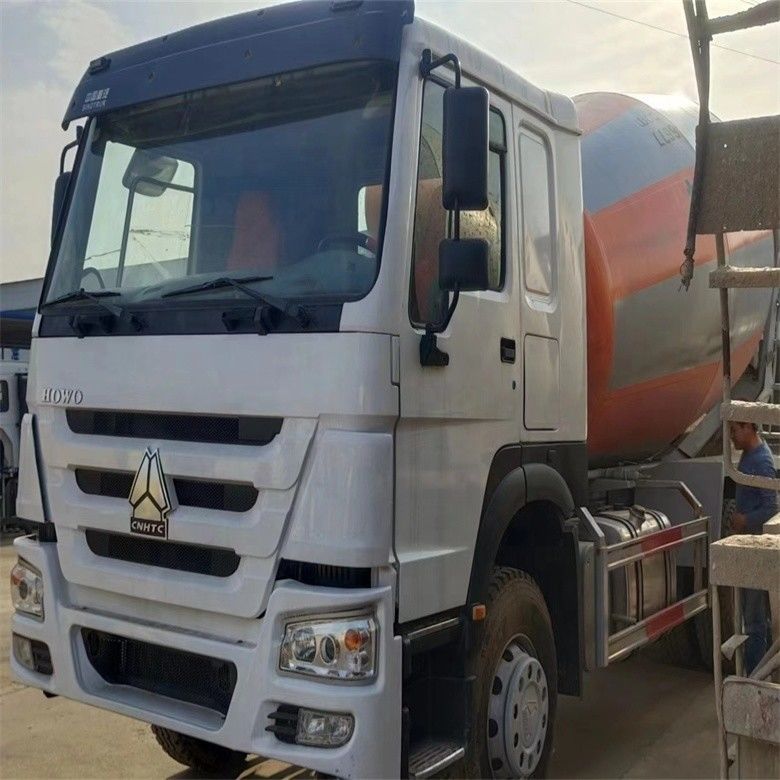 건설 공사 6*4 호우 시멘트 트럭 혼합기 371 hp 375 hp 혼합력