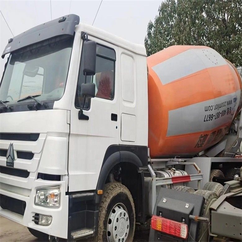 건설 공사 6*4 호우 시멘트 트럭 혼합기 371 hp 375 hp 혼합력