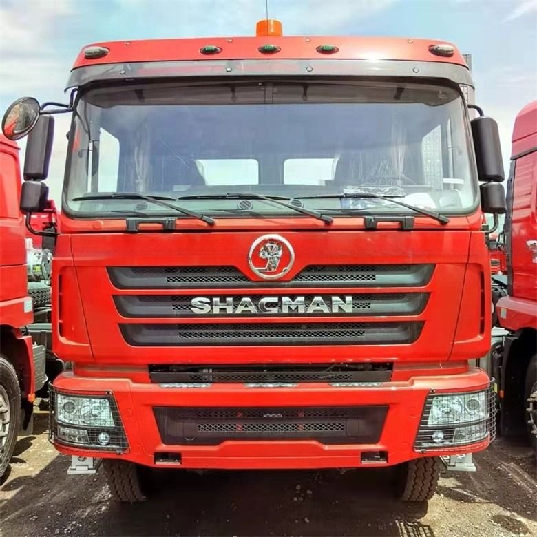 6*4 Shacman 전자 안정 제어 시스템과 터치 화면으로 사용 된 트럭 트랙터