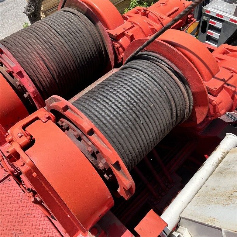139.8kw 총력 타다노 TR-500EX 50톤 용량 250L 연료 용량으로 사용 크레인