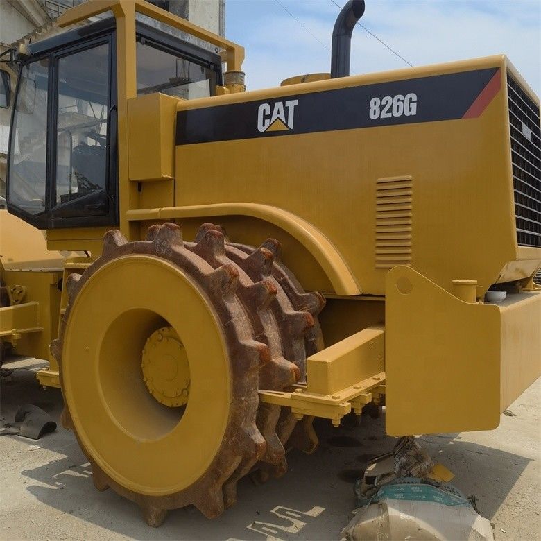 35 톤 사용 된 Caterpillar Cat 826G 압축기 우수한 상태 원색 일본