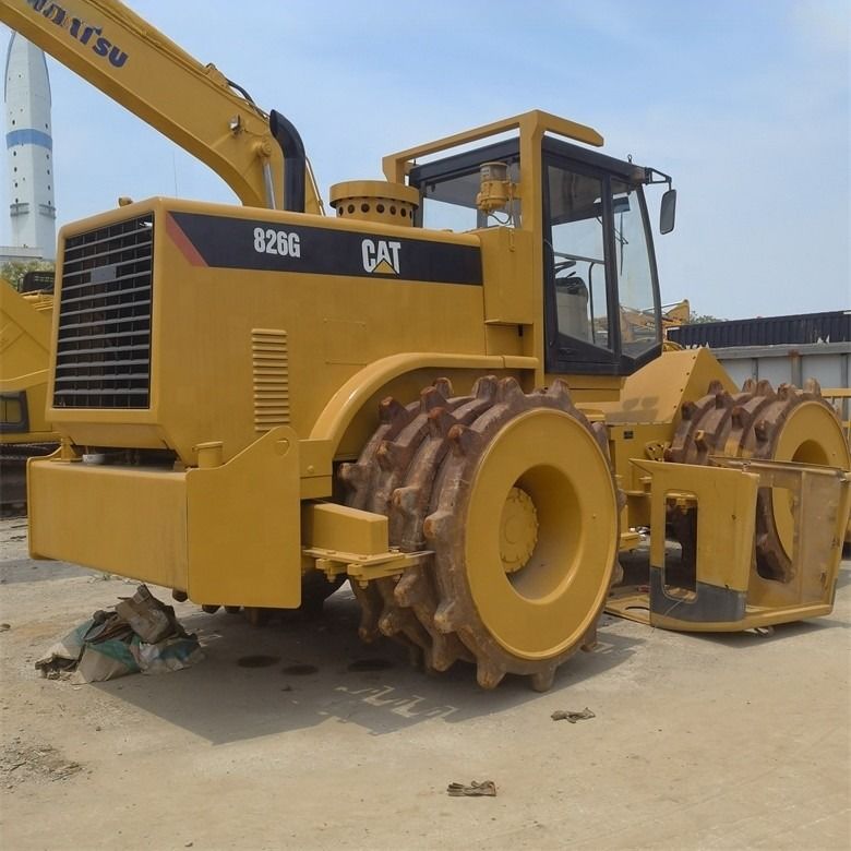 35 톤 사용 된 Caterpillar Cat 826G 압축기 우수한 상태 원색 일본