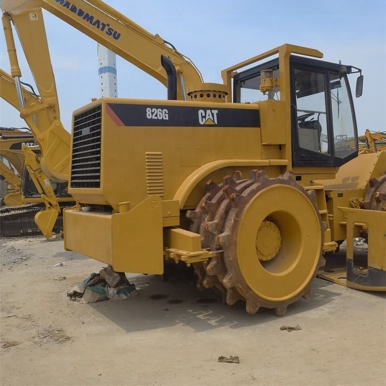 35 톤 사용 된 Caterpillar Cat 826G 압축기 우수한 상태 원색 일본