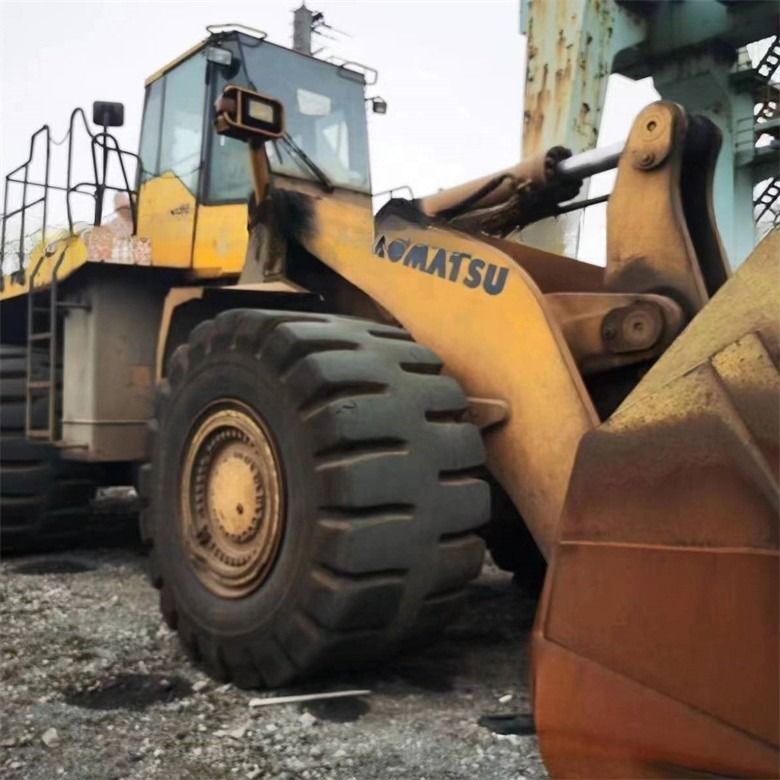 소매 WA600-6 사용 된 휠 로더 코마쓰 WA600-3 중고 로더 좋은 상태