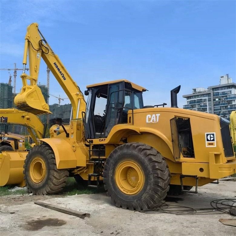 24 톤 소매용 일본산 966H CAT 원본 바퀴 로더