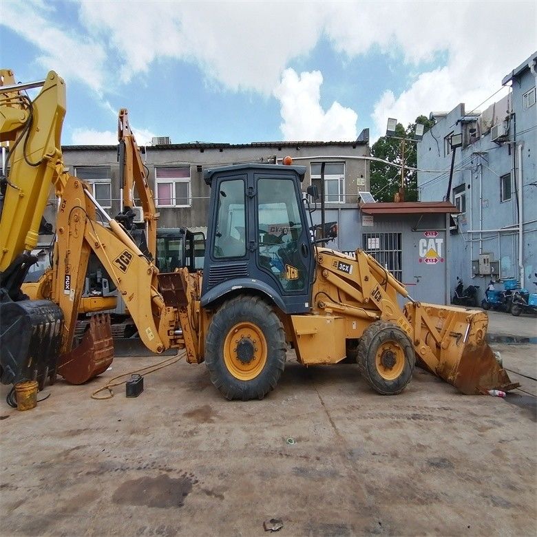 오리지널 수압 펌프 사용 된 JCB 3CX 배크호 로더 6.07 톤 등급 부하 상태