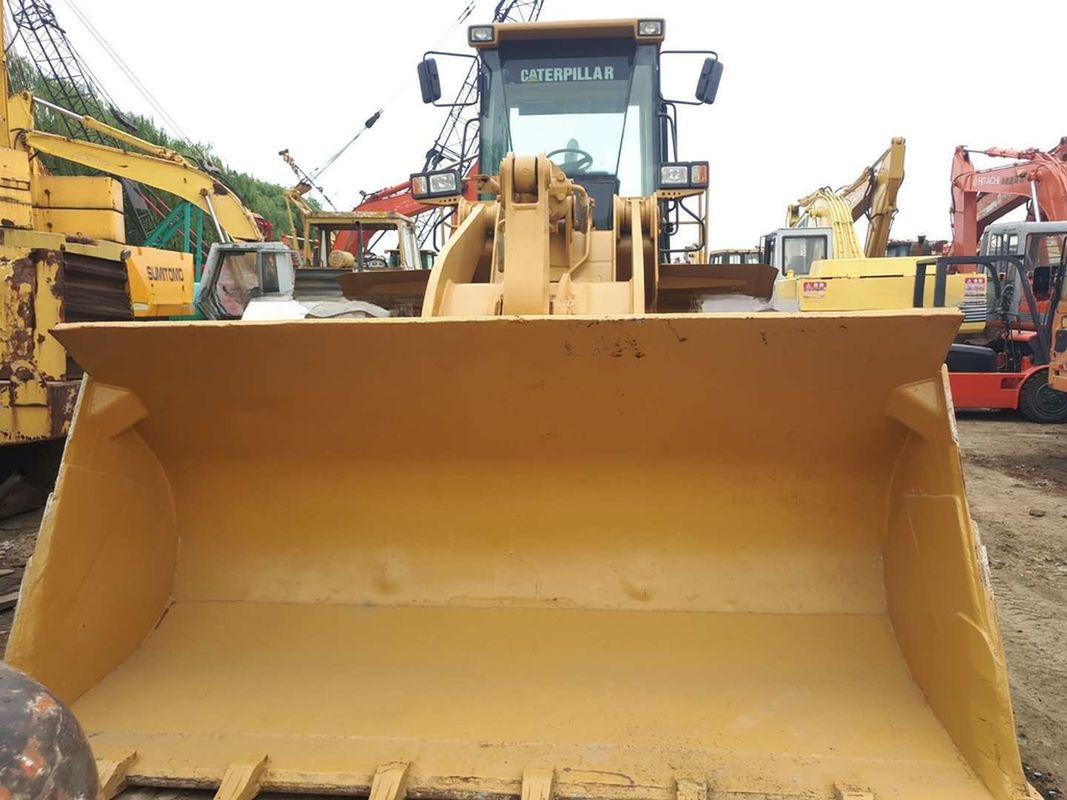 5.5m3 버킷 및 캐터필러 엔진을 가진 저렴한 사용 된 Cat 966G 휠 로더
