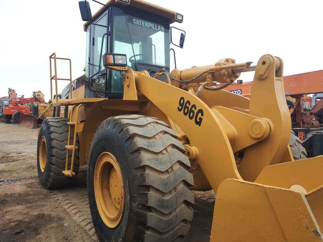 5.5m3 버킷 및 캐터필러 엔진을 가진 저렴한 사용 된 Cat 966G 휠 로더