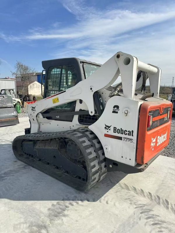 중고 Bobcat T770 스키드 스티어 로더 판매 중국 수출 좋은 상태