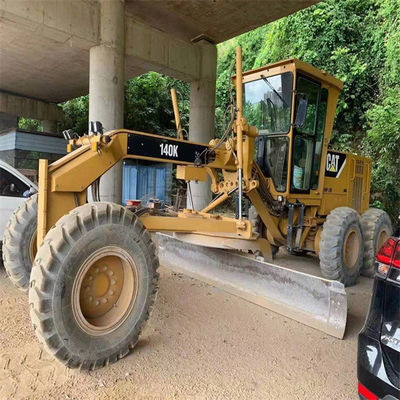 Caterpillar 140 Gc 모터 그레이더 17톤 CAT 140K 사용 Caterpillar 모터 그레이더
