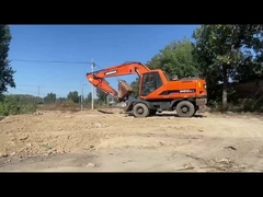 Doosan Dh210w-7 사용중인 한국 사용중인 바퀴 로더 바퀴 발굴기 101kW